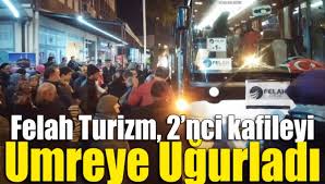 Felah Turizm, 2’nci kafileyi umreye uğurladı